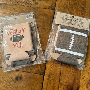 NWT football koozies Robert Stanley